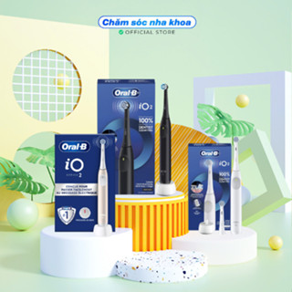Bàn Chải Điện Oral-B iO Series 2 - 3 Chế Độ Làm Sạch, Công Nghệ Sóng Siêu Âm