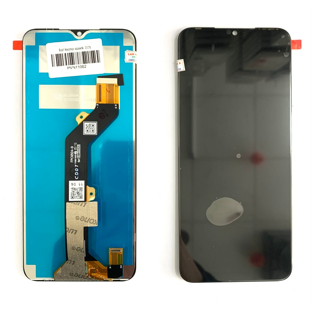 màn hình tecno spark 7/7t zin
