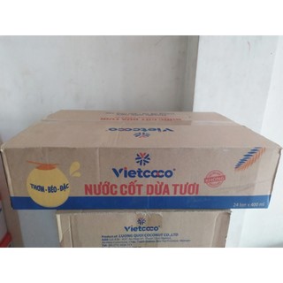 combo 8 lon cốt 400g vietcoco