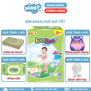 Bỉm tã quần BABY LOVE  size M48/L48/XL48/XXL48/3XL33/4XL33/5XL33 giá tốt
