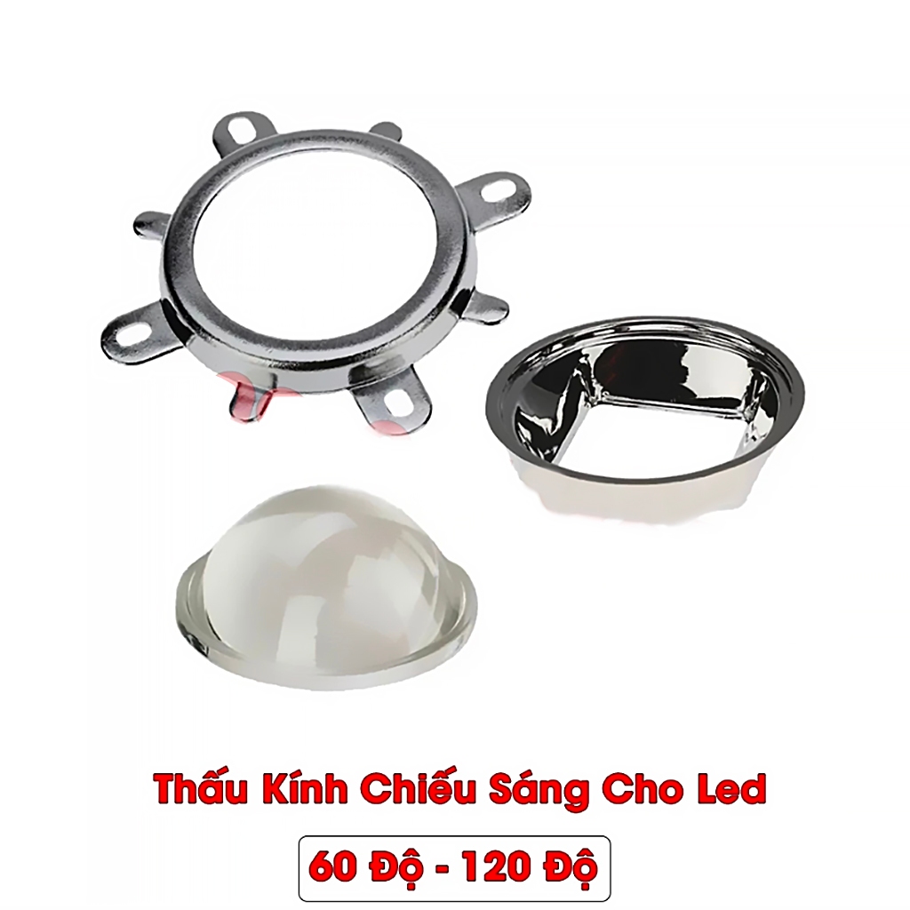 Bộ Chóa led cầu cho chip led 20,30,50,100W