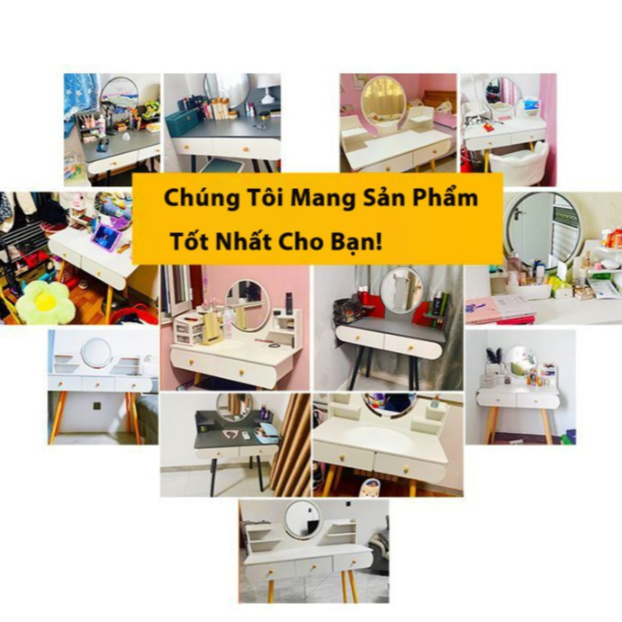 Bali Bàn Trang Điểm Phòng Ngủ Phong Cách Bắc Âu Bàn Trang Điểm Kèm Gương Led Đẹp Nhiều Mẫu Lựa Chọn | BigBuy360 - bigbuy360.vn
