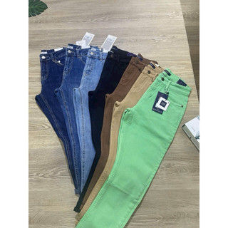 Quần jean baggy 9 tấc co giãn xuất khẩu