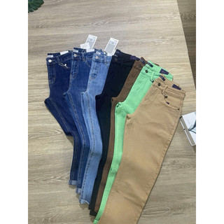 Quần jean baggy 9 tấc co giãn xuất khẩu