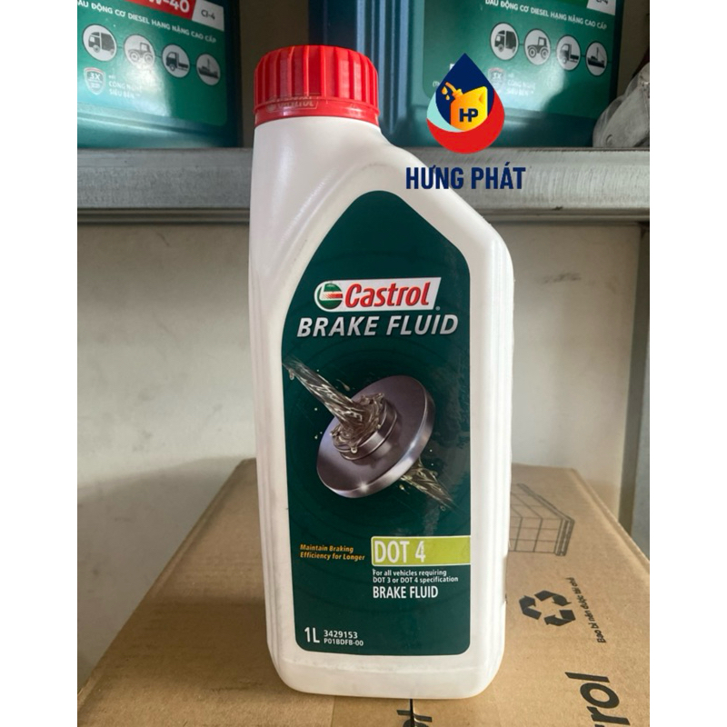 [CASTROL] Dầu thắng Castrol DOT 4 1L