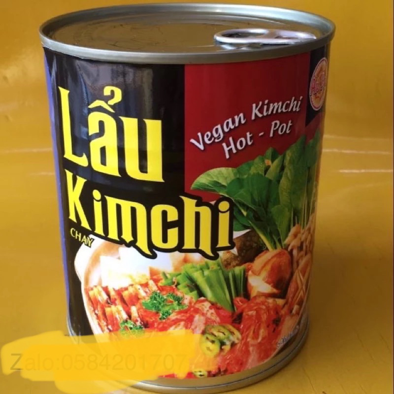 Lẩu Kim Chi Chay Âu Lạc 850 ml