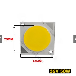 Mắt led COB 36v-50w cầu lồi .