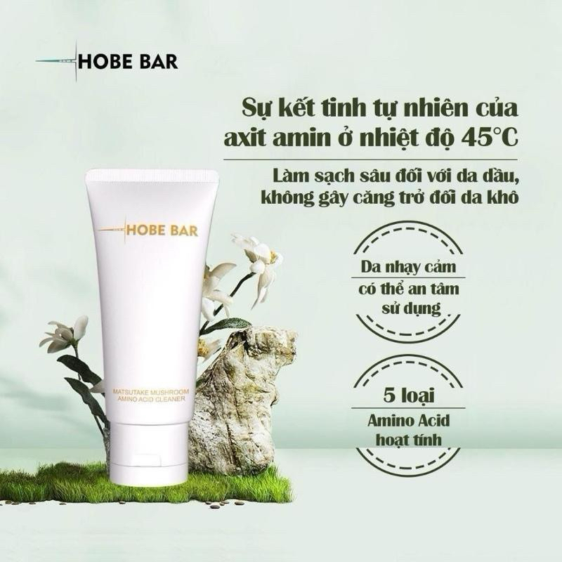 Combo 2 tuyp Sữa Rửa Mặt Làm Sáng Da HOBEBAR Giúp Làm Sạch Sâu Kiểm Soát Dầu Và Da Nhạy Cảm