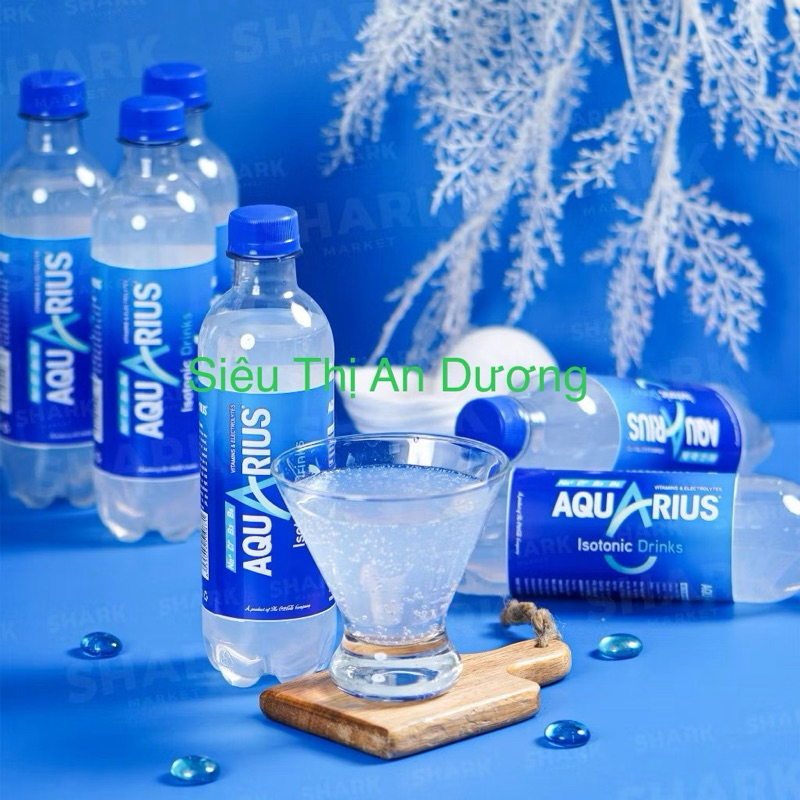 Chai Nước Điện Giải Bù Khoáng Thể Thao Aquarius 390ml