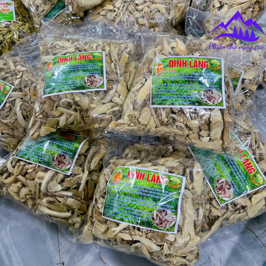 Củ đinh lăng nếp lá nhỏ sấy khô (200g, 500g, 1kg). Rễ cây đinh lăng ngâm rượu từ củ rễ đinh lăng tươ