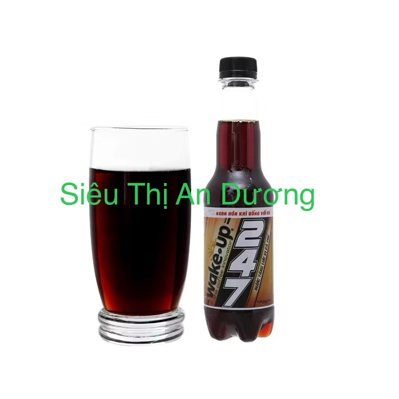 Chai nước tăng lực wakeup 247 vị cà phê - 330 mL
