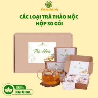  Trà Thảo Mộc Trà Dưỡng Nhan Trà Thanh Nhiệt Camifarm Hộp 30 Gói Đẹp Da An Thần Dễ Ngủ Thanh Nhiệt Thon Gọn Dáng 