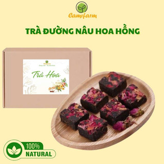  Trà hoa hồng đường nâu truyền thống Camifarm tốt cho sức khoẻ 