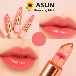  Son Dưỡng Môi Thạch Cánh Hoa Đổi Màu Theo Nhiệt Độ Dưỡng Ẩm Căng Bóng Lâu Trôi Lips Color Change 