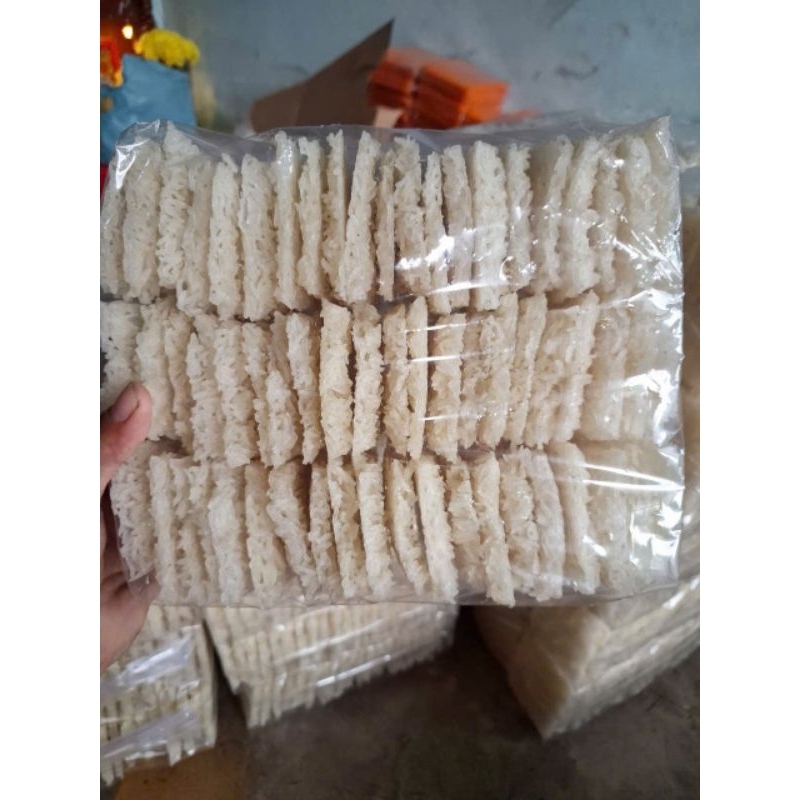 1kg phôi cơm cháy chưa chiên size (5x7) 55k