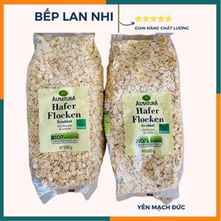  Yến mạch cán dẹt hữu cơ nhập Đức gói 500gr 