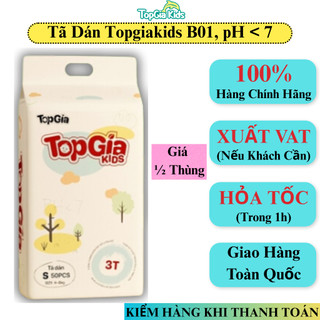  Tã Bỉm Topgiakids B01 Bỉm Cho Bé Chất Liệu Mềm Mại An Toàn Thấm Hút Nhanh Phù Hợp Làn Da Trẻ Nhỏ 