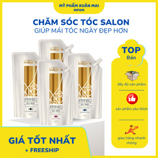 Thuốc Uốn Tóc Loreal Glatt Schwarzkopf, Duỗi Tóc, Dập Uốn, Dập Kem Loreal X-Tenso - 400ml