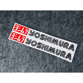 [ 1 CẶP ] TEM YOSHIMURA ( KHÔNG PHẢN QUANG ) DÁN PHUỘC TRƯỚC LỘT ĐƯỢC