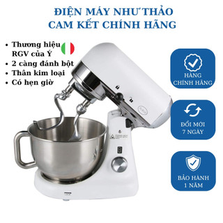 Máy trộn bột RGV 5L 1000W - công nghệ 2 càng đánh bột cao cấp của Mỹ- Thương hiệu Ý