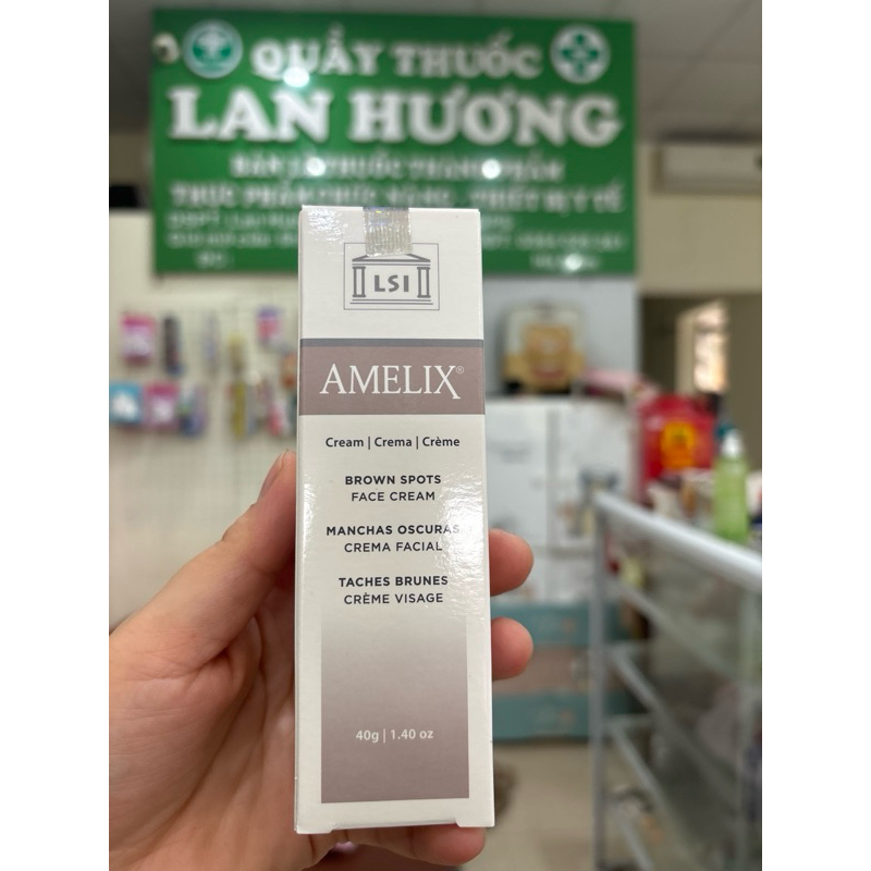 [HÀNG CÔNG TY]  Kem Dưỡng LSI Amelix Cream Trắng Sáng Da, Ngừa Đốm Nâu Thâm Nám Chuyên Sâu 40g