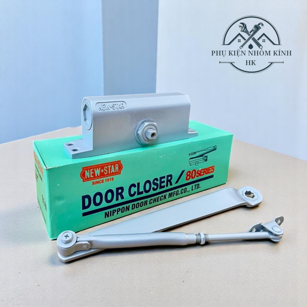 [Newstar] Tay Co Thuỷ Lực/ Cùi Chỏ Hơi NEWSTAR 81N - DOOR CLOSER 80 SERIES