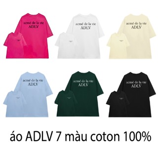 Áo thun in hình logo cotton 4 chiều logo phông 7 màu basic nam nữ form rộng unisex Loix