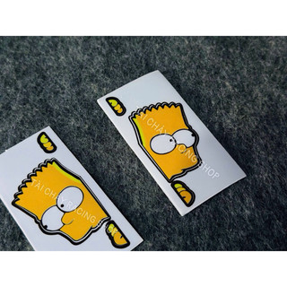 [ 1 MIẾNG ] TEM SIMSON SIZE NHỎ DÁN TRANG TRÍ XE