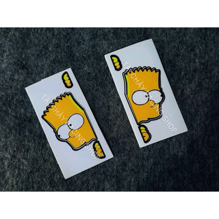 [ 1 MIẾNG ] TEM SIMSON SIZE NHỎ DÁN TRANG TRÍ XE