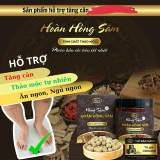 {Chính hãng}TĂNG CÂN HOÀN HỒNG SÂM QM