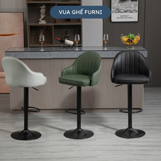 Ghế Tựa Lưng Quầy Bar Sang Trọng, Ghế Decor Phòng Khách, Quán Cafe, Ghế Spa, Ghế Lễ Tân Có Đệm Êm