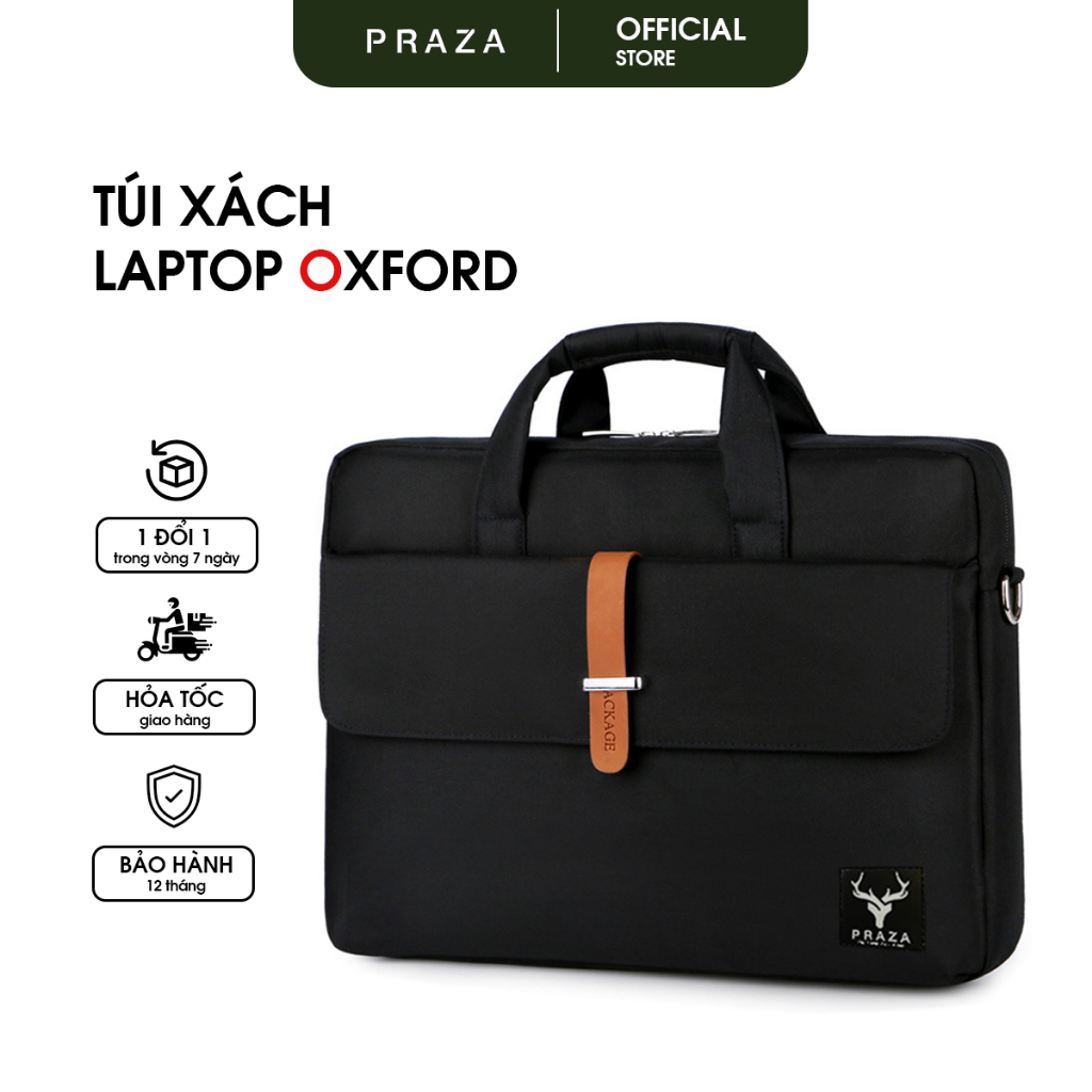 Túi Xách Unisex Công Sở, Cặp Đựng Được Laptop 15.6 Inch Praza TX089