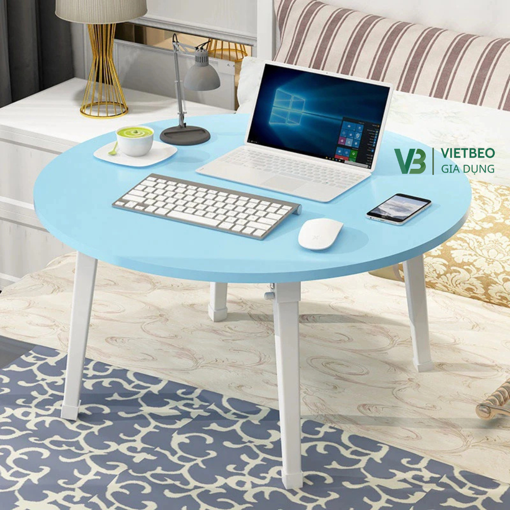 Bàn Tròn Cao Cấp Decor Phòng Ngủ , Bàn Cà Phê Tròn Ngồi Bệt Tiện Lợi Nhiều Màu Sắc