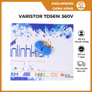 Tụ chống sét Varistor 7D561K 560V Kholinhkien