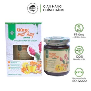 Gừng Mật Ong Trí Đức Ginger 275g –  Hỗ trợ tiêu hóa, giảm ho