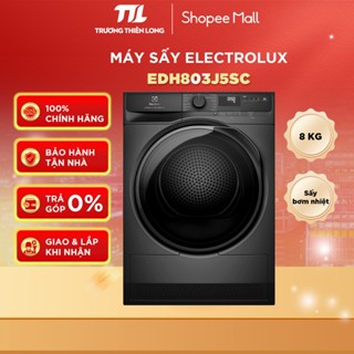  EDH803J5SC - Máy Sấy Quần Áo Bơm Nhiệt Electrolux 8 Kg EDH803J5SC -  TOÀN QUỐC  