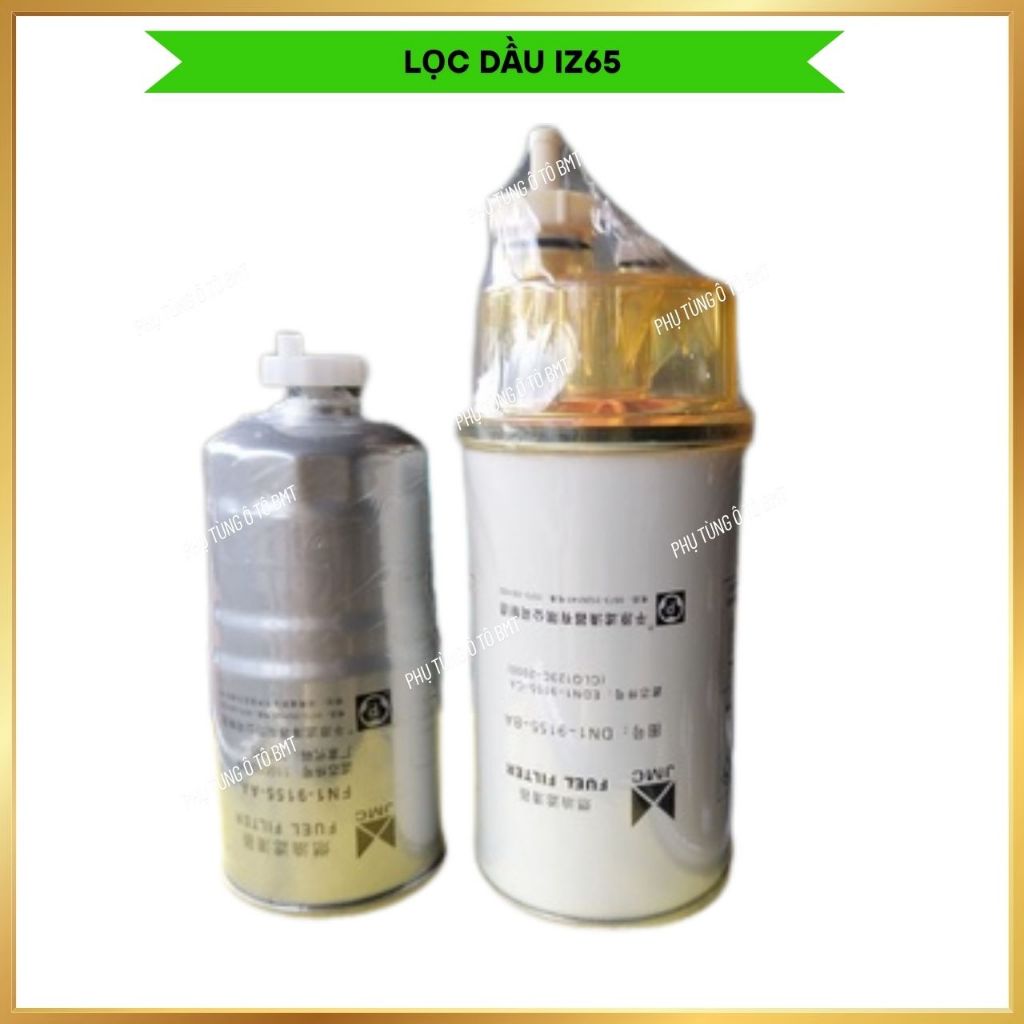 Lọc dầu tinh, thô (nhiên liệu) Isuzu Đô Thành IZ65 máy Isuzu, mã sản phẩm F0011-AA và DN3-9155-BB,