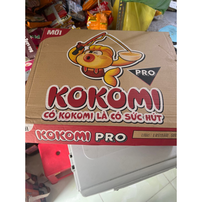 Thùng 30 Gói Kokomi Pro Canh Chua Nam Bộ/ Tôm Cay Sate