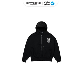 Áo Khoác Hoodie Zipped Underdogs Black