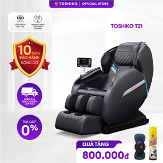 Ghế massage trị liệu toàn thân TOSHIKO T21 Pro cao cấp Bảo Hành 10 năm công nghệ nhiệt hồng ngoại cao cấp