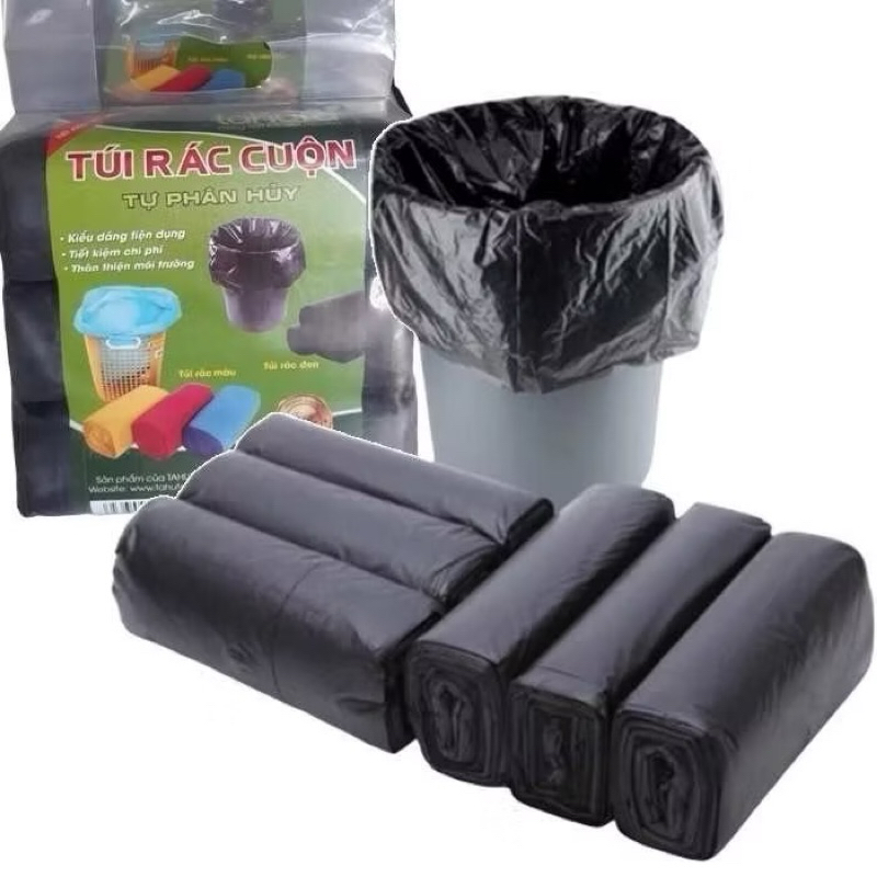 SET 3 CUỘN TÚI RÁC TỰ PHÂN HUỶ