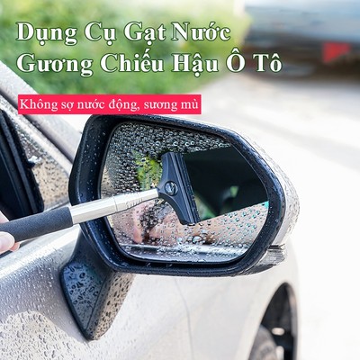 Cây gạt nước gương chiếu hậu ô tô MYT Cần gạt nước kính hậu xe hơi làm sạch kính xe an toàn hiệu quả
