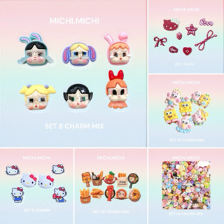 Set Charm phụ kiện trang trí dép sục, dép đúc hình 3D nhựa hoạt hình - Michi.Michi