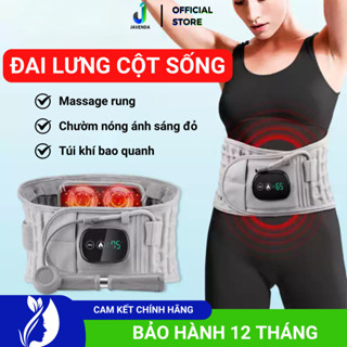 Đai Lưng Cột Sống Thoát Vị Đĩa Đệm Z5, Massage Rung Nóng Kết Hợp Túi Khí, Đai Hơi Kéo Dãn Cột Sống, Giảm Đau Thắt Lưng