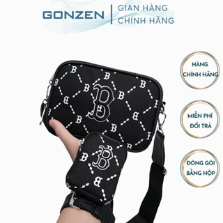 Túi Đeo Chéo Chữ B Mini Nam Nữ Vải Canvas Cao Cấp, Túi Đeo Chéo MLB Mẫu Mới Đang Hót Hiện Nay _GONZEN TX05
