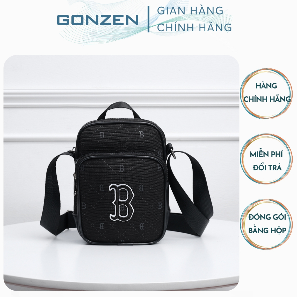 Túi Đeo Chéo  Nam Nữ Cross Bag, Túi Đeo Chéo Boy Phố  Vải Da Chống Nước Cao Cấp _GONZEN TX24