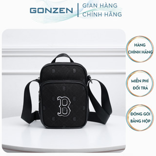 Túi Đeo Chéo Mini MLB Nam Nữ Cross Bag, Túi Đeo Chéo Boy Phố Logo NY Vải Da Chống Nước Cao Cấp _GONZEN TX24