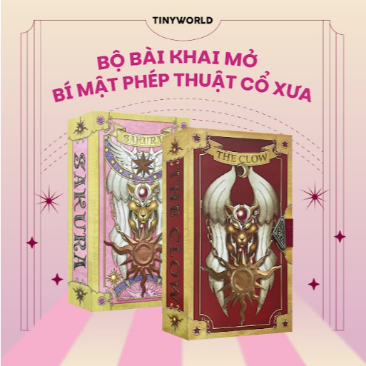Bộ Bài The Clow Sakura New size gốc