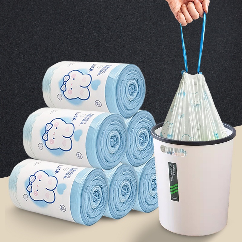 Túi đựng rác có dây rút, Túi đựng rác hình thỏ có dây rút dai, chắc chắn