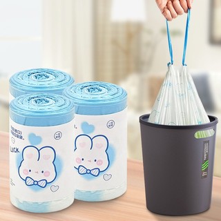 Túi đựng rác có dây rút, Túi đựng rác hình thỏ có dây rút dai, chắc chắn